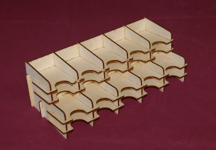 10 Deck Double Tray
