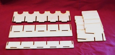 Card Tray 1.875X2.75 10 Deck Rev 2 Flat Pack