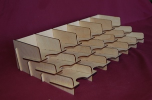 18 Deck Card Tray Flat Pack