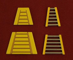 Flas Point Ladder on left and Custom Ladder on the right