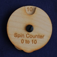 00 to 10 Spin Counter (Single)