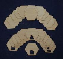 PD-11007 Hex Set with House Shaped Hole