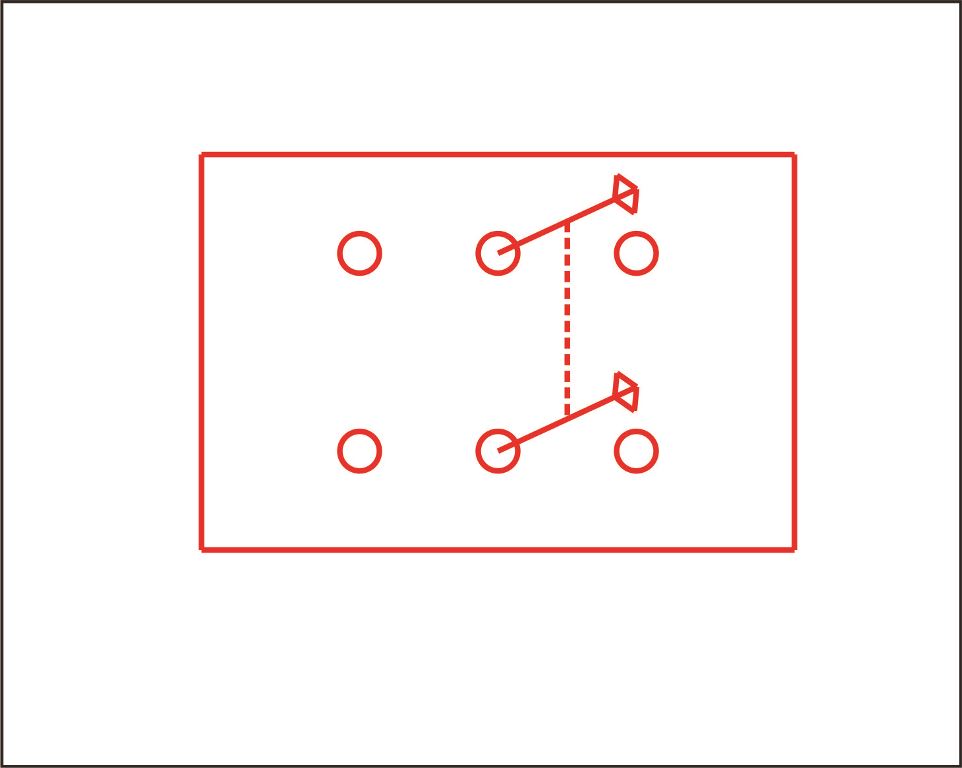Prawn Designs - Model Train Electronics wiring diagram for dpdt push button 