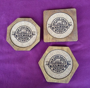 Custom drink coaster