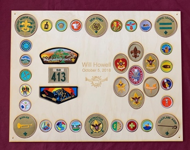 Boy Scout Eagle Award Plaques